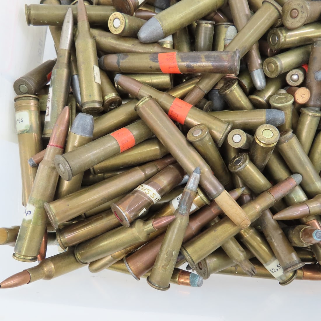 Vintage Rifle Ammunition Collection - 20+ Pounds - 14