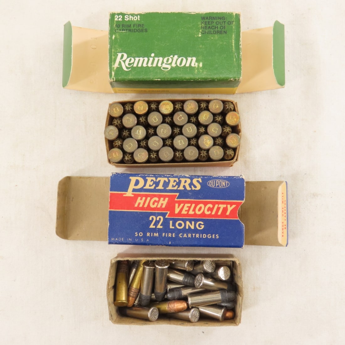 Vintage Rifle Ammunition Collection - 20+ Pounds - 9