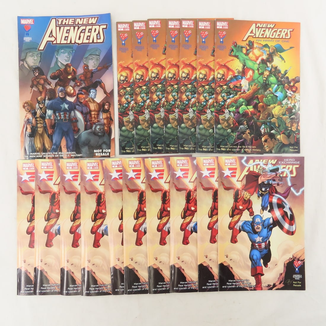 Military Issue Marvel Comics- Thor, New Avengers - 6