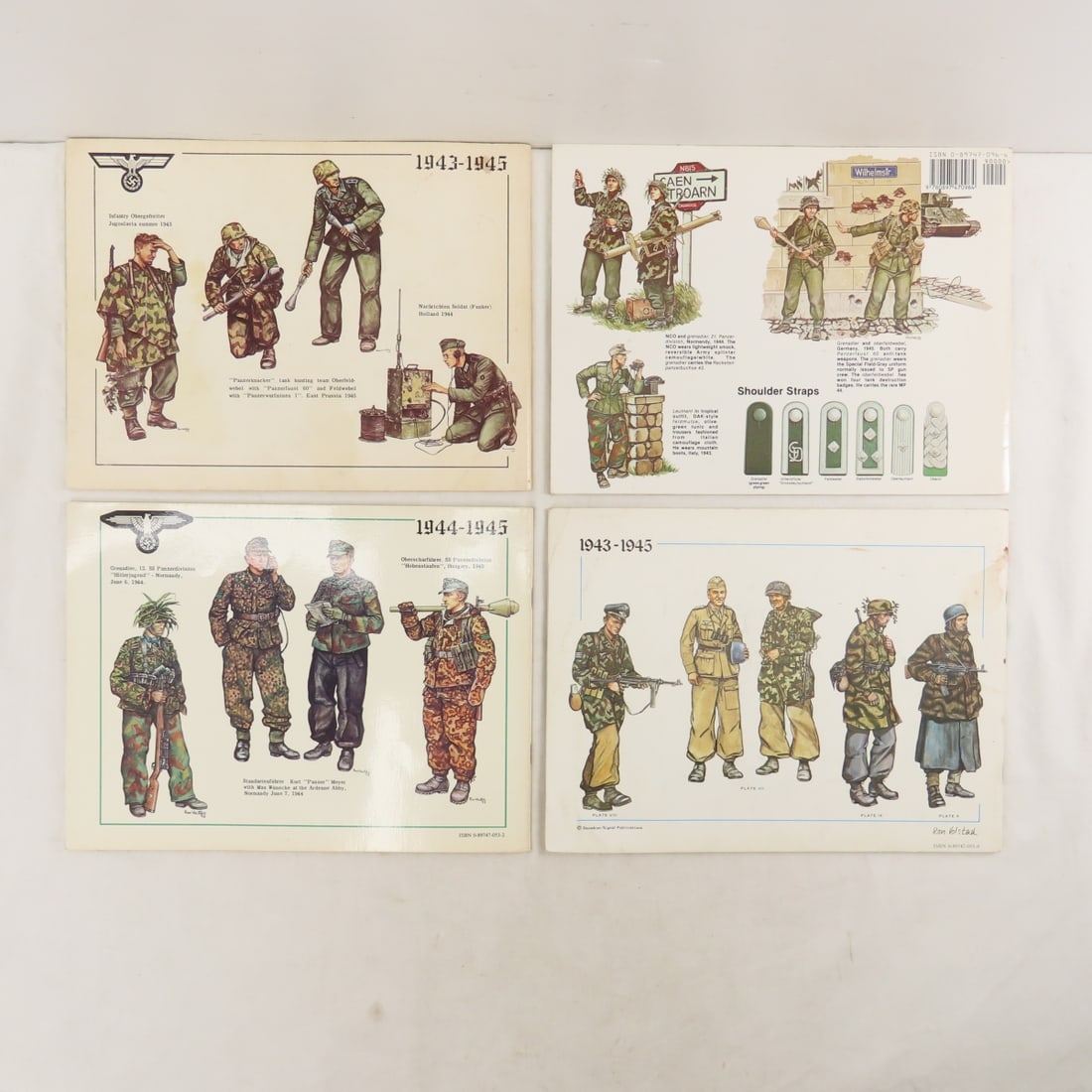 WWII German & Russian Uniform Identification Books - 7