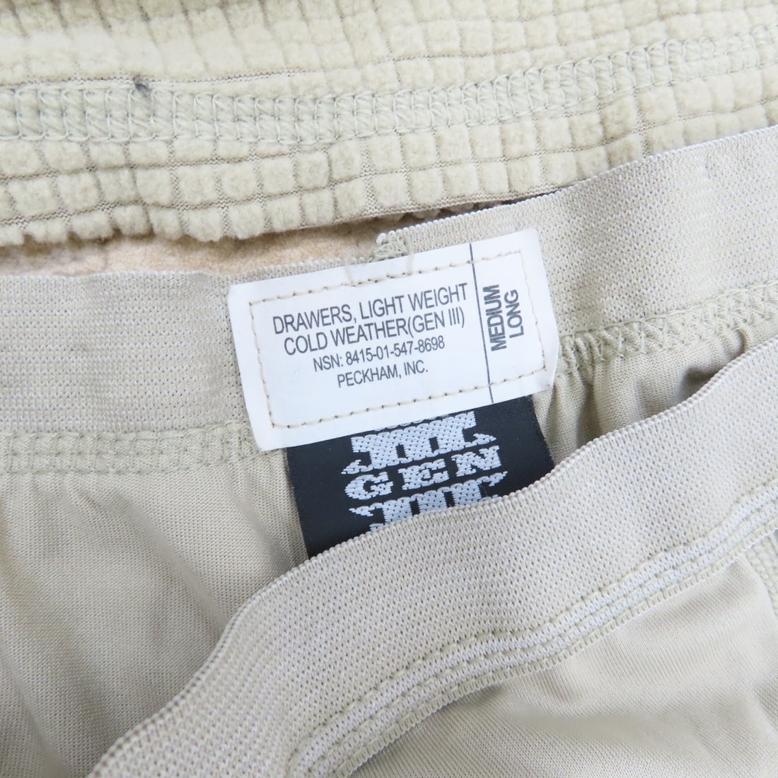 US Military Wool Socks, Thermal Drawers, Belts - 6