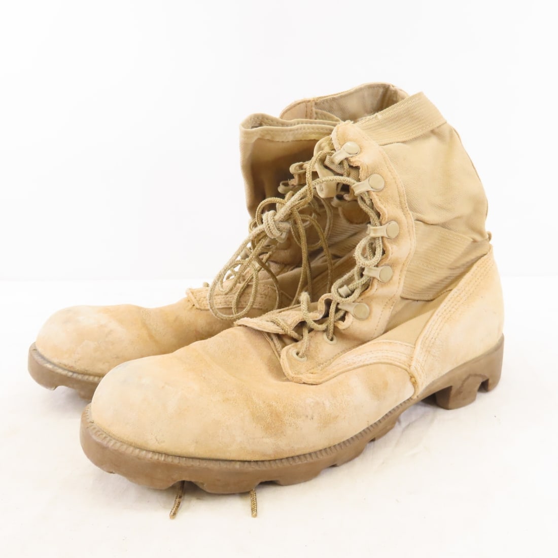 5 Pair USGI Tan Desert Military Combat Boots 10.5 - 16