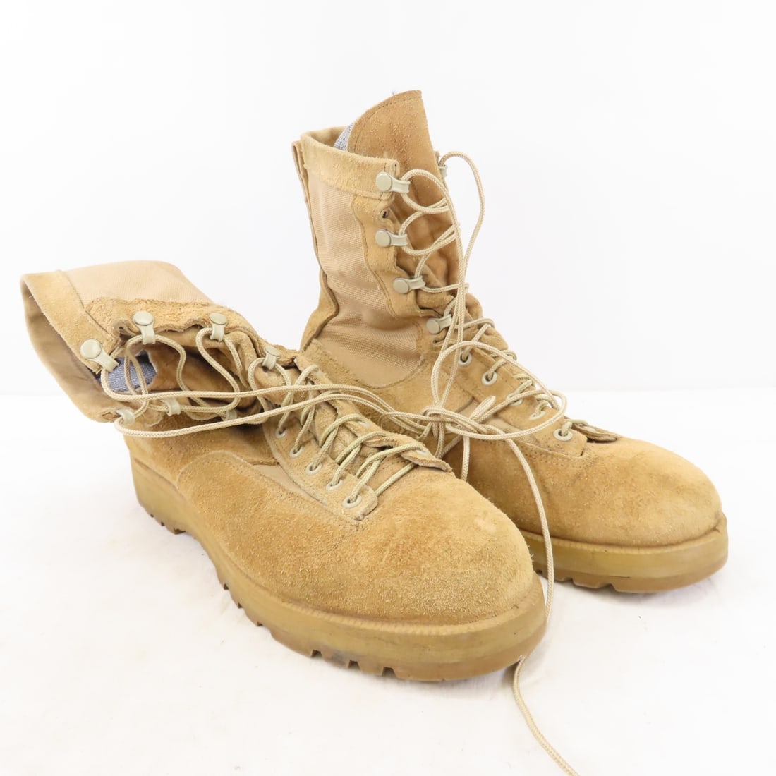 5 Pair USGI Tan Desert Military Combat Boots 10.5 - 2