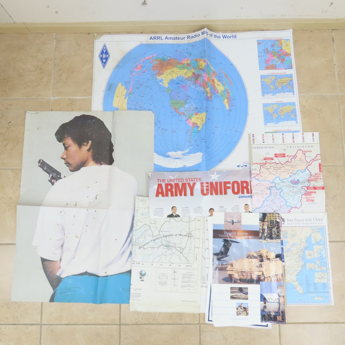 Collection of Military Ephemera, Maps, Pamphlets - 10