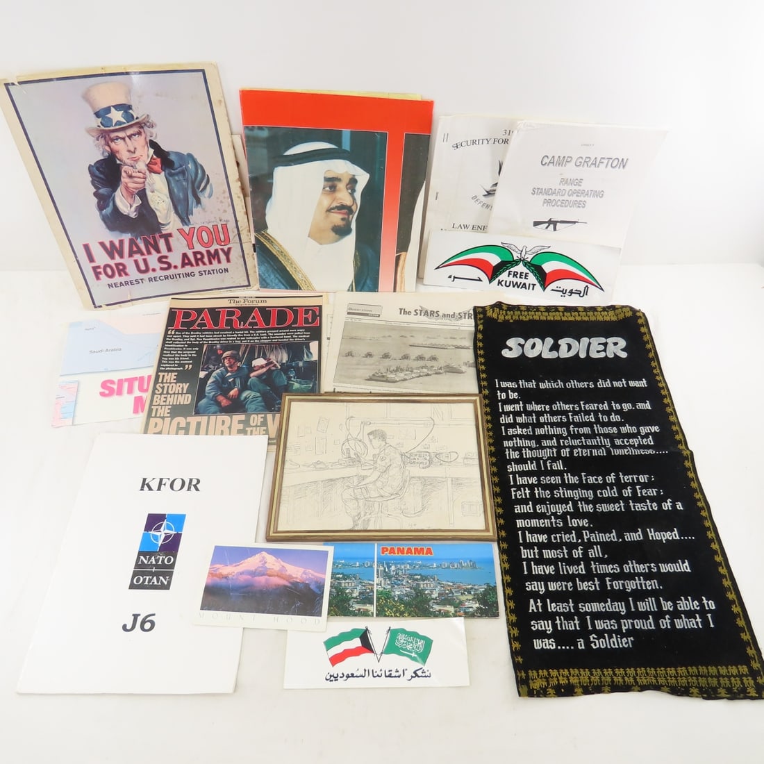 Collection of Military Ephemera, Maps, Pamphlets - 6