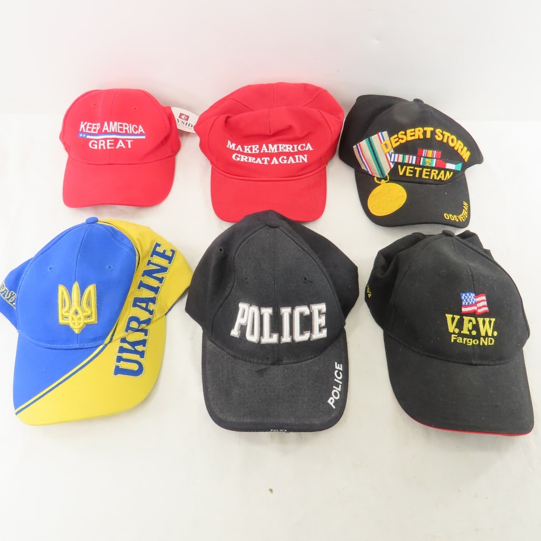 Collection of Military Hats, Garrison, Beret, More - 12