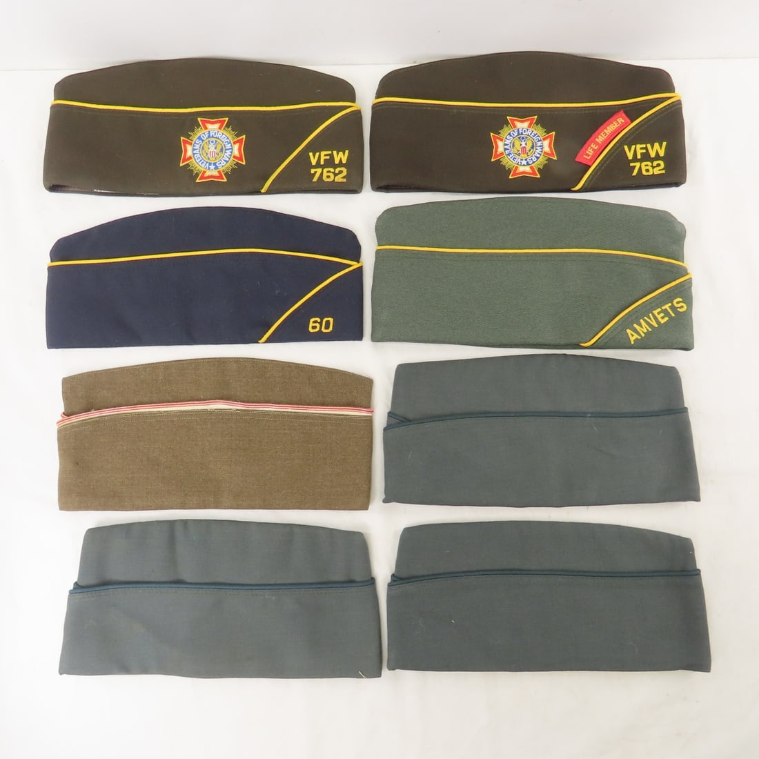 Collection of Military Hats, Garrison, Beret, More - 3