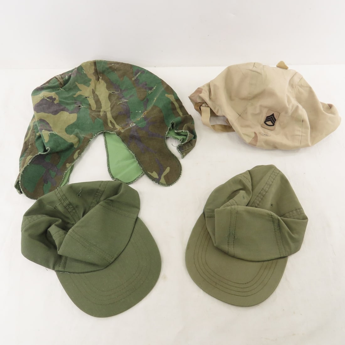 Collection of Military Hats, Garrison, Beret, More - 8