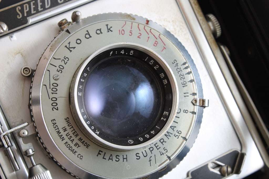 Graflex Graphic Speed 4x5 View Camera with - 15