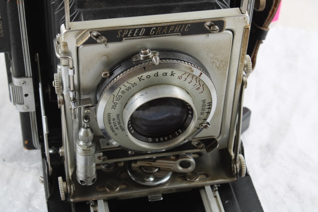 Graflex Graphic Speed 4x5 View Camera with - 3