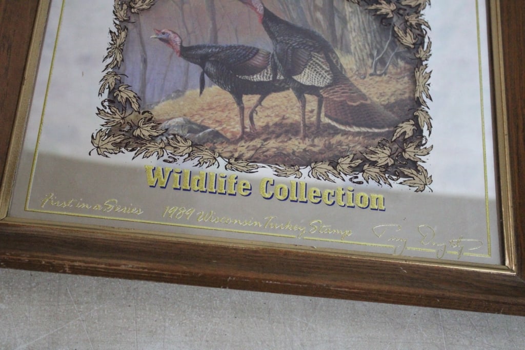 1989 Pabst Blue Ribbon Wisconsin Turkey Sign - 5