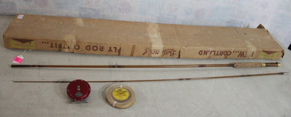 Courtland Pro-Crest 1-621-1 8ft Fly Rod Reel w/box (1 of 20)