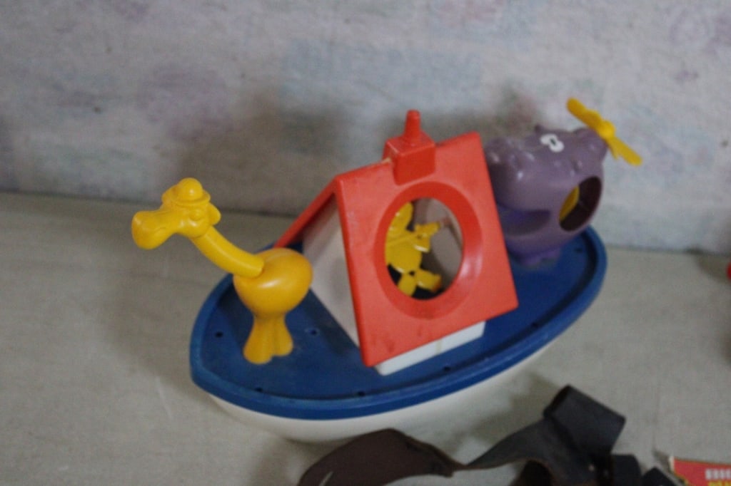 Tin Bi-Plane & Other Vintage Toys - 2