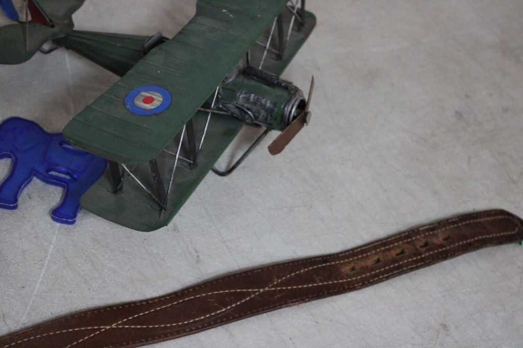 Tin Bi-Plane & Other Vintage Toys - 9
