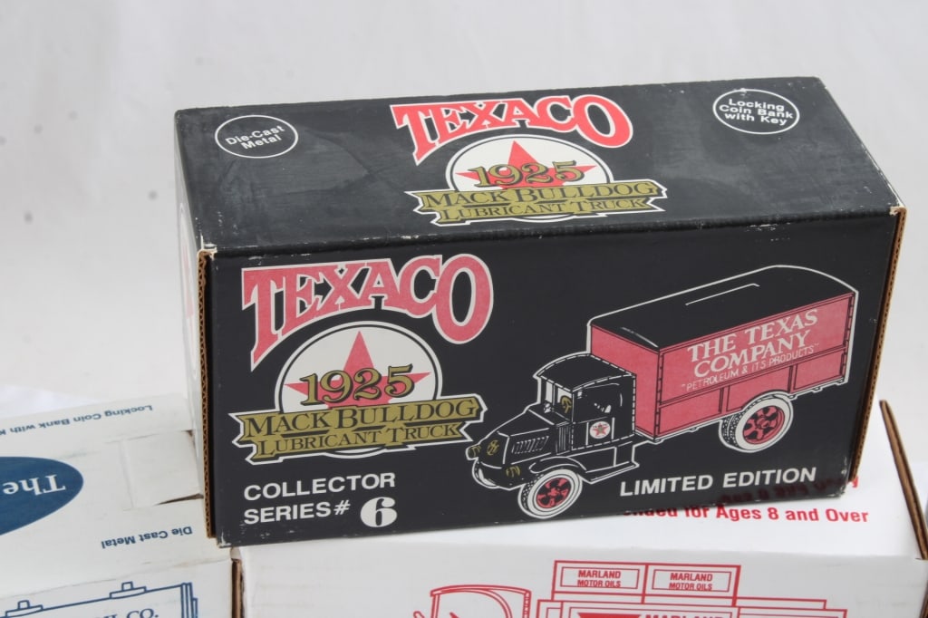 4 Ertl Diecast Gas & Oil Truck Banks - 3