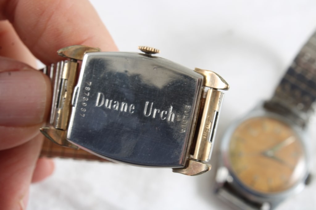 2 Vintage Wristwatches 17J Bulova & Timex Both Wor - 6