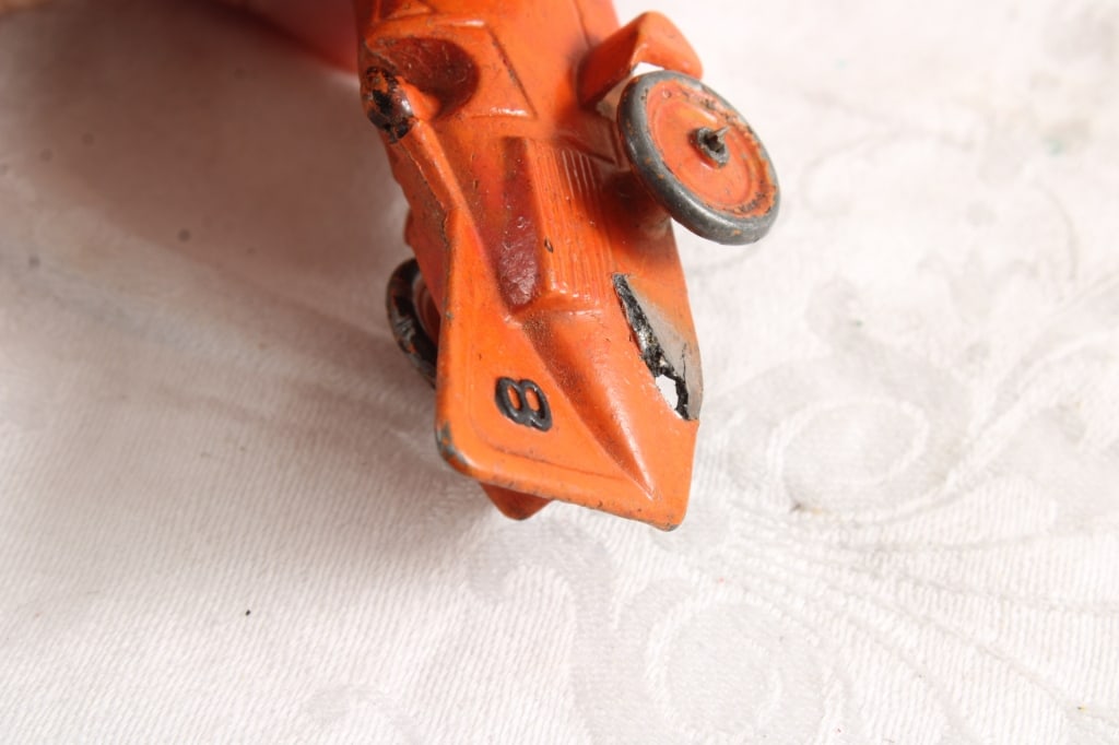 2 Tootsietoy Race Cars #7 & #8 - 12