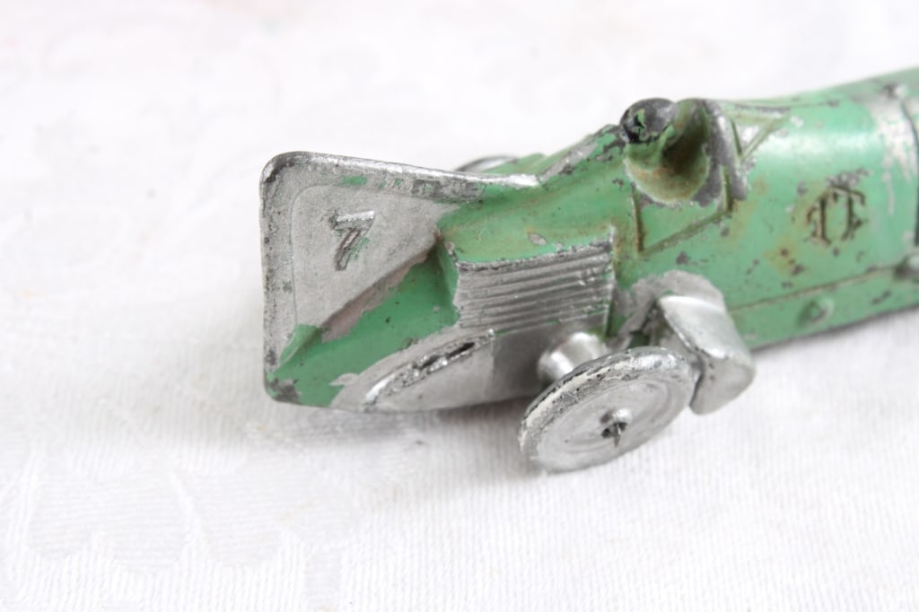 2 Tootsietoy Race Cars #7 & #8 - 5