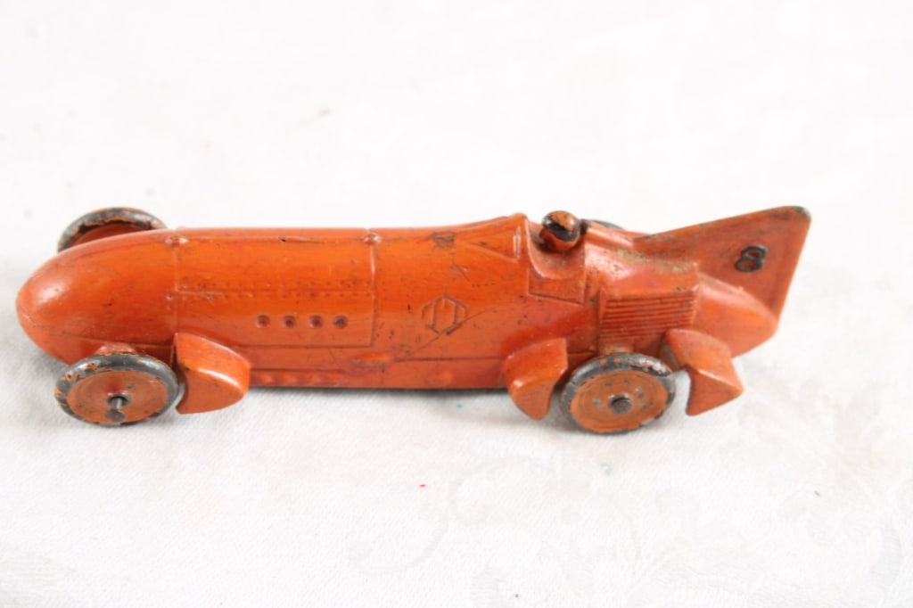2 Tootsietoy Race Cars #7 & #8 - 9