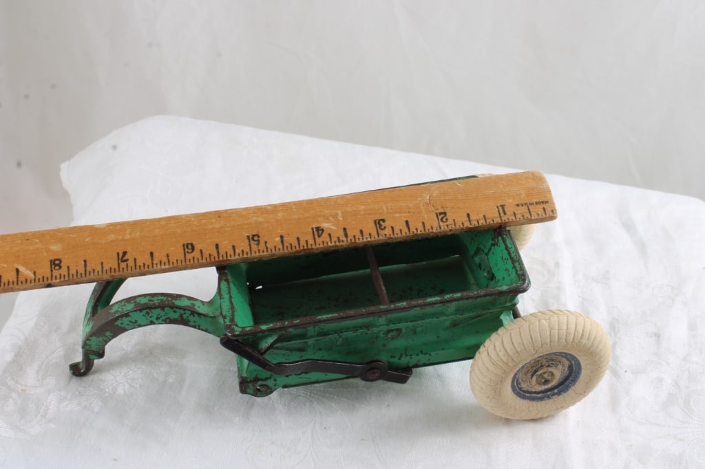 Arcade Cast Iron Dump Spreader Balloon Tires - 7