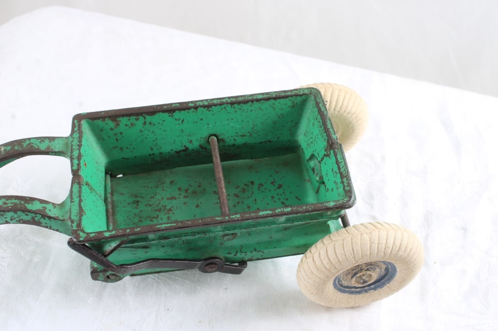 Arcade Cast Iron Dump Spreader Balloon Tires - 8
