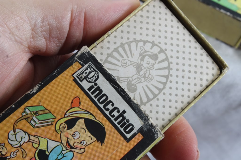 1940's Walt Disney Miniature Set of 6 Card Games - 9
