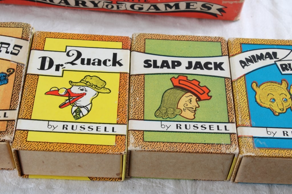 Old Favorite Library Set of 6 Miniature Card Games - 4