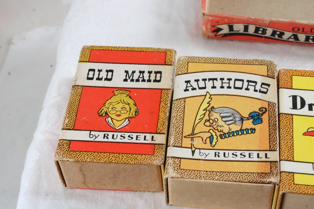 Old Favorite Library Set of 6 Miniature Card Games - 5