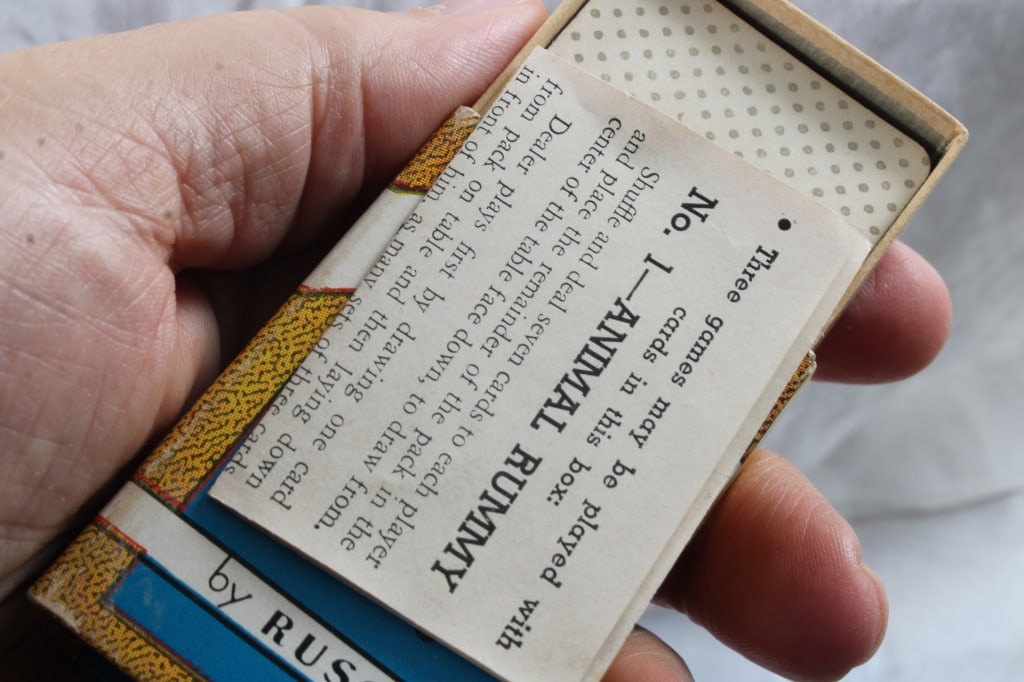 Old Favorite Library Set of 6 Miniature Card Games - 7