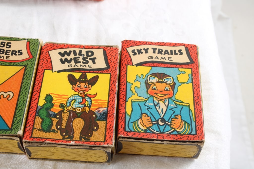 1930s Russell Library of Games Set of 6 Card Games - 2
