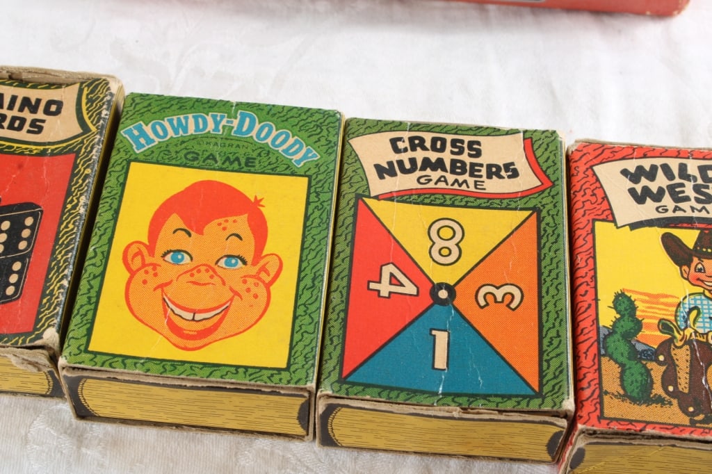 1930s Russell Library of Games Set of 6 Card Games - 3