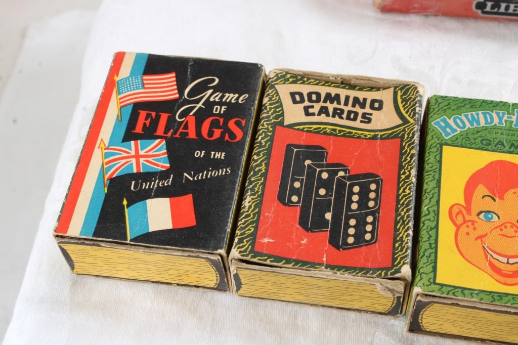 1930s Russell Library of Games Set of 6 Card Games - 4