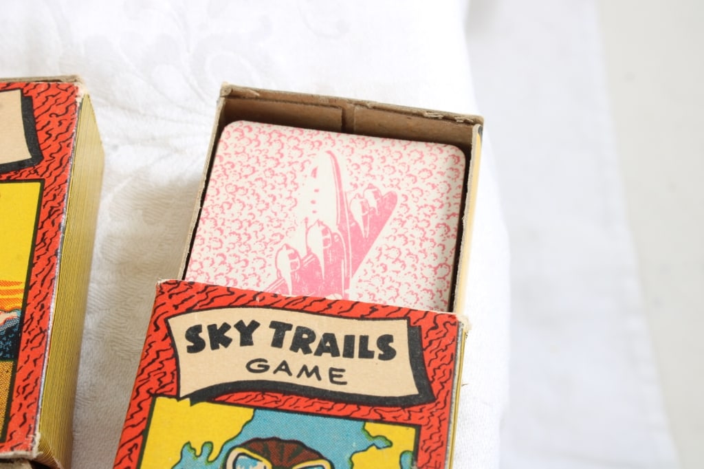 1930s Russell Library of Games Set of 6 Card Games - 5