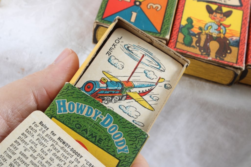 1930s Russell Library of Games Set of 6 Card Games - 8