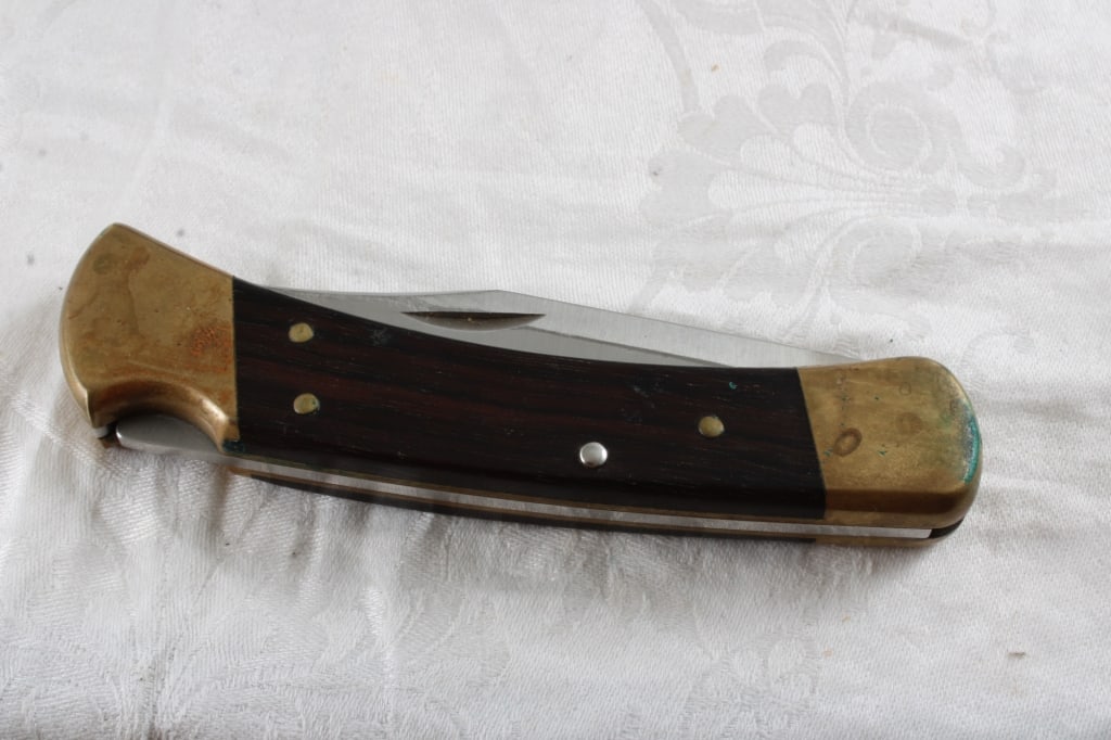 Trojan Seeds Adv. Pocket Knife, Buck #110A Knife - 14