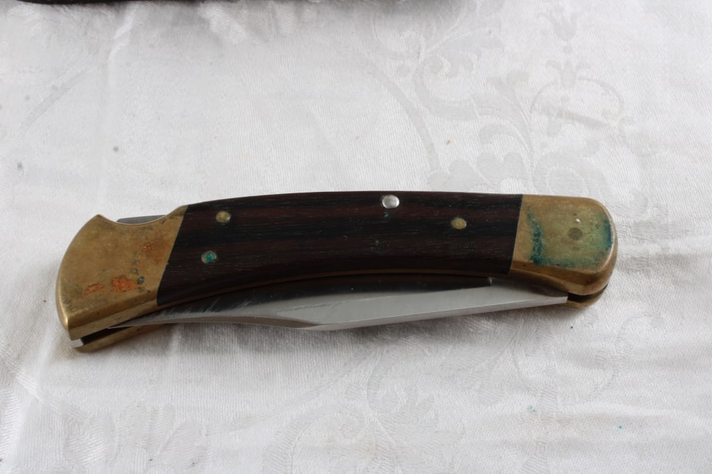 Trojan Seeds Adv. Pocket Knife, Buck #110A Knife - 15