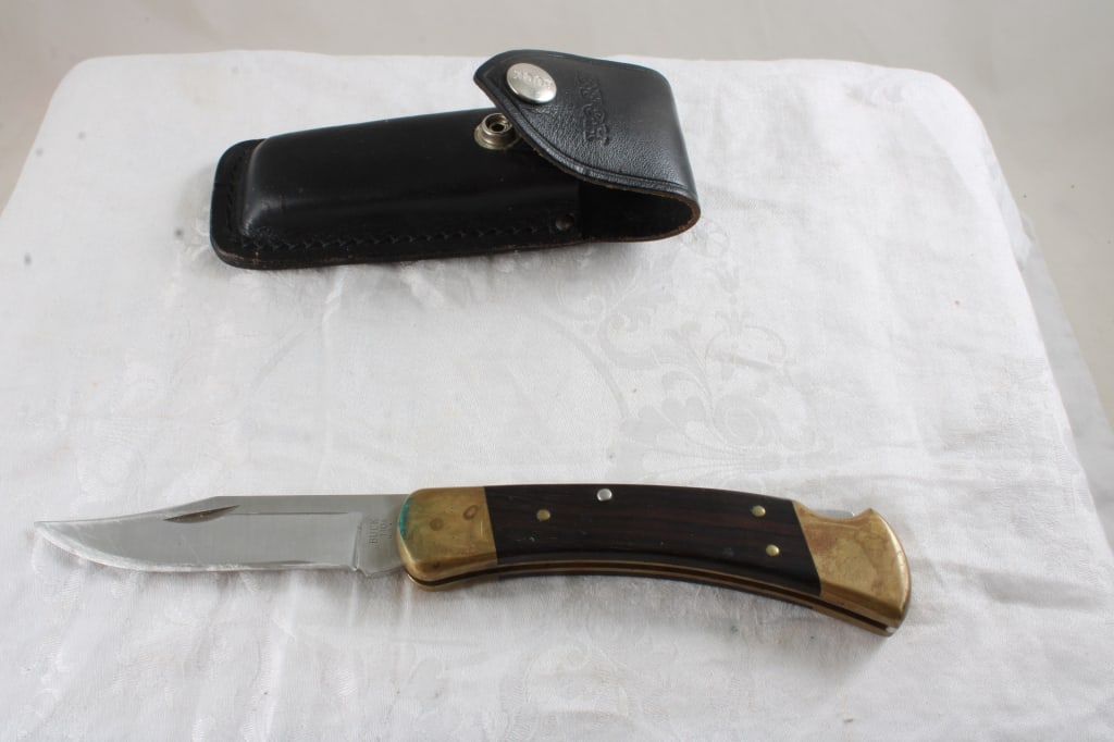 Trojan Seeds Adv. Pocket Knife, Buck #110A Knife - 9