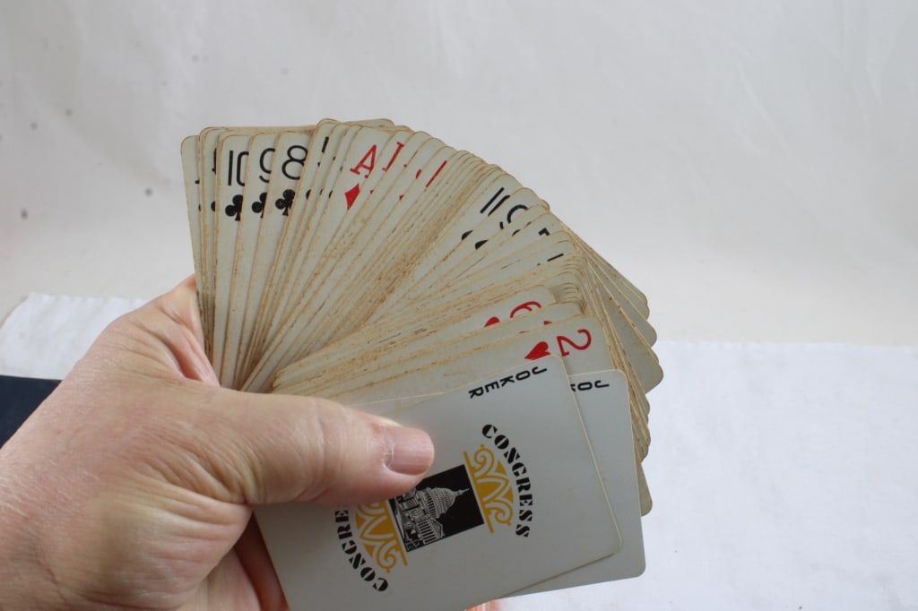 3 Double Decks Advertising Playing Cards - 13