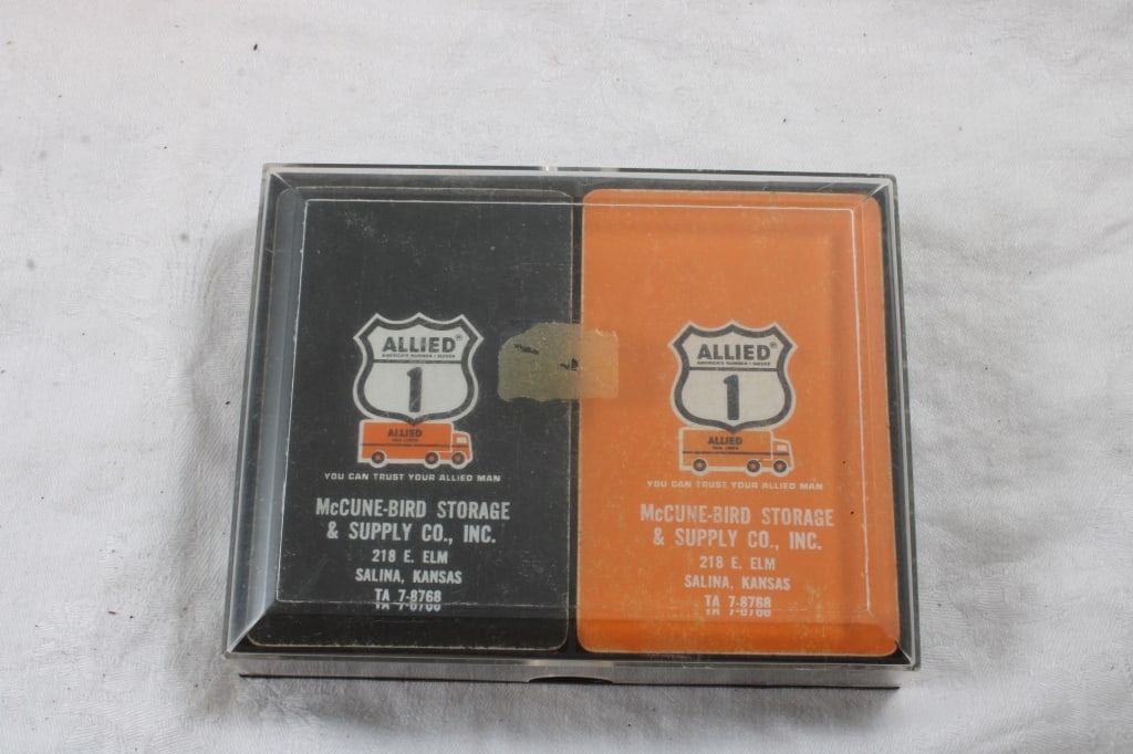 3 Double Decks Advertising Playing Cards - 9