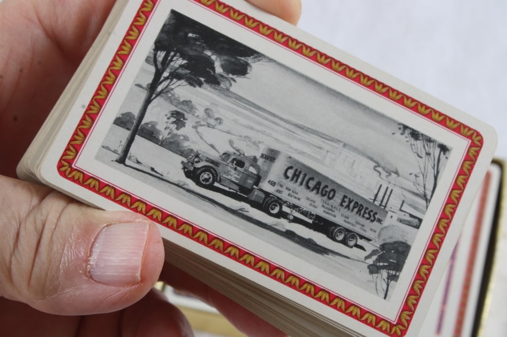 3 Double Deck Advertising Playing Cards - 10