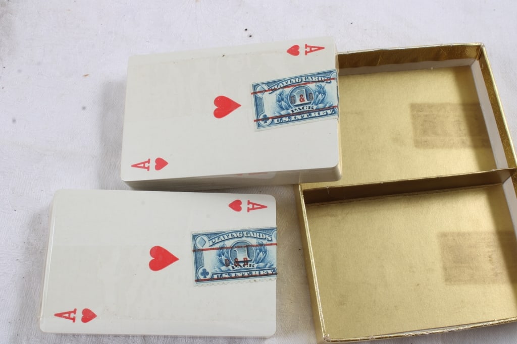 3 Double Deck Advertising Playing Cards - 13