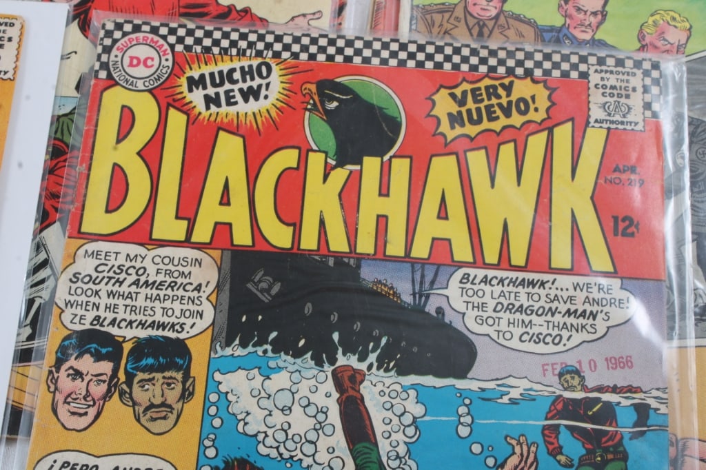 8 Black Hawk Silver Age 12 Cent Comic Books - 4
