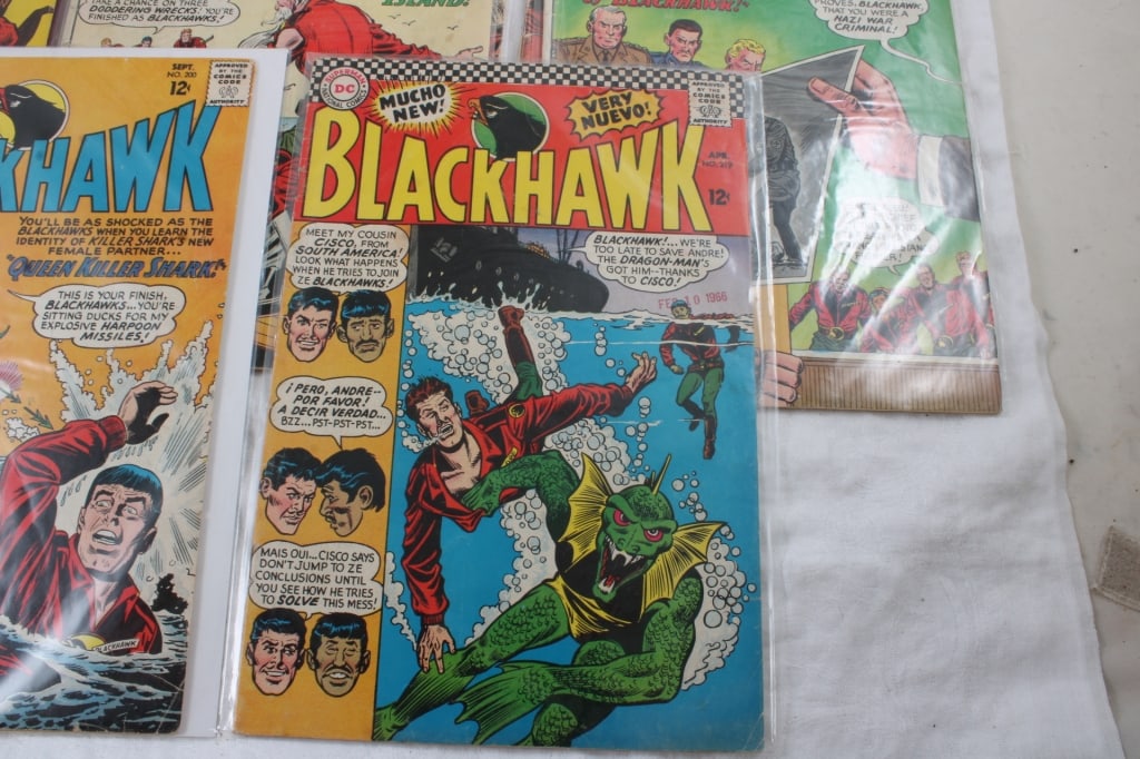 8 Black Hawk Silver Age 12 Cent Comic Books - 5
