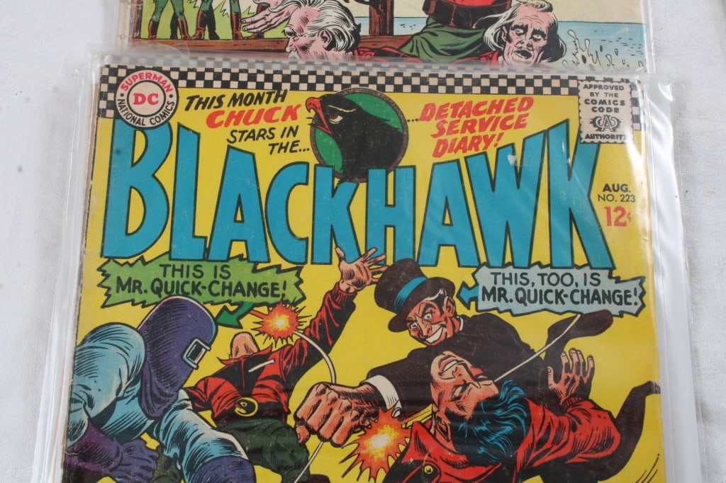 8 Black Hawk Silver Age 12 Cent Comic Books - 6