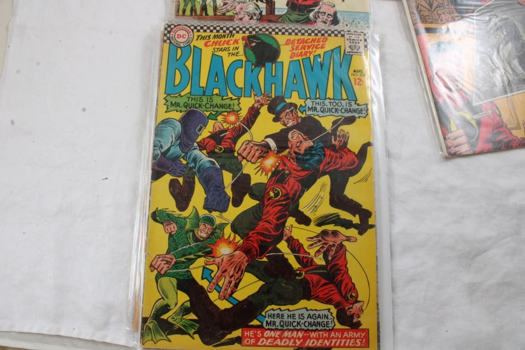 8 Black Hawk Silver Age 12 Cent Comic Books - 7
