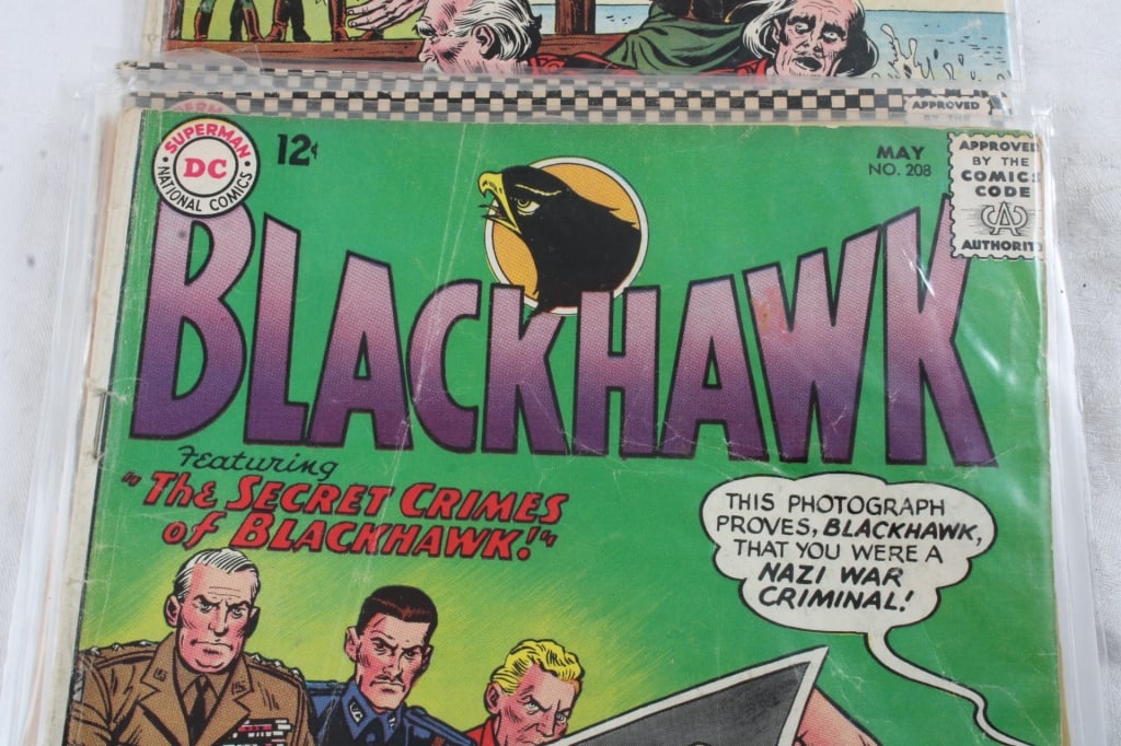 8 Black Hawk Silver Age 12 Cent Comic Books - 8