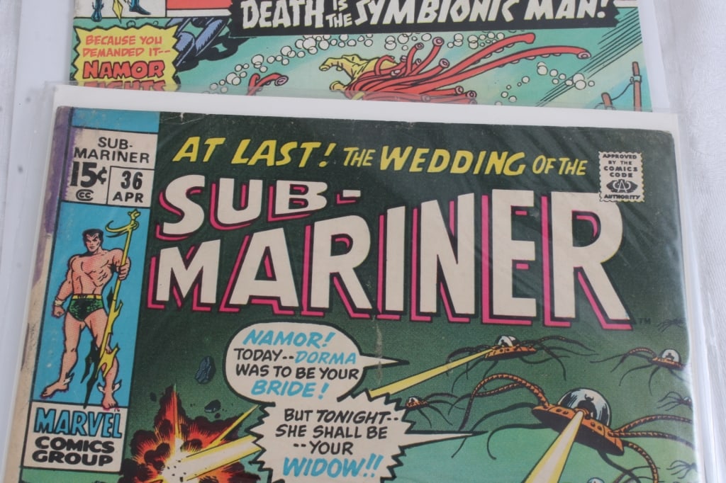 7 Sub-Mariner Marvel Comic Books - 11