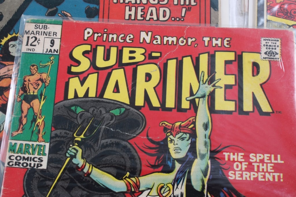 7 Sub-Mariner Marvel Comic Books - 2