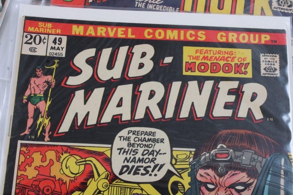 7 Sub-Mariner Marvel Comic Books - 5