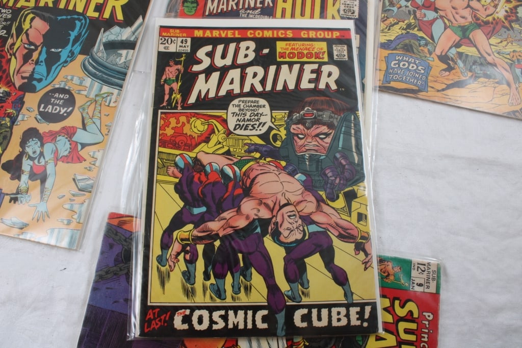 7 Sub-Mariner Marvel Comic Books - 6
